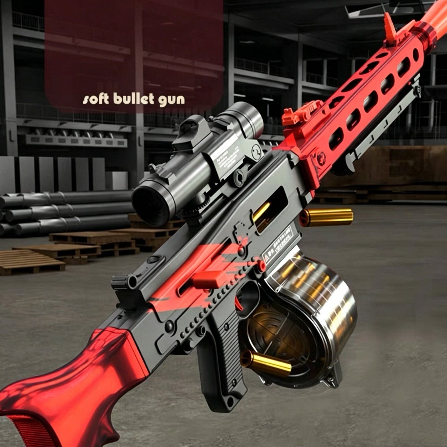 MG3 Dual-Mode Nerf Machine Gun