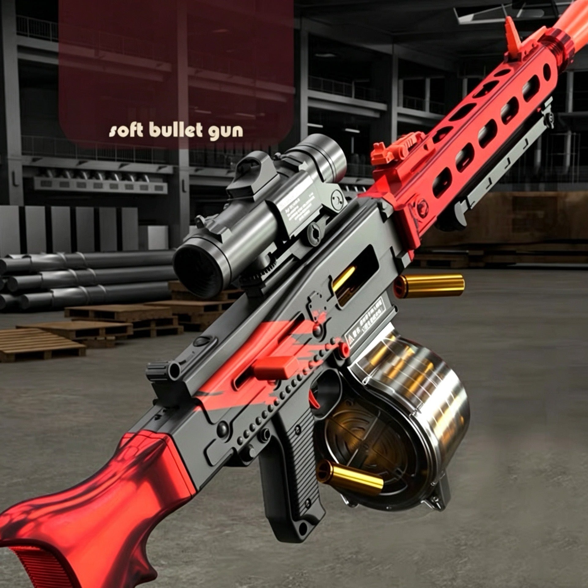 MG3 Dual-Mode Nerf Machine Gun