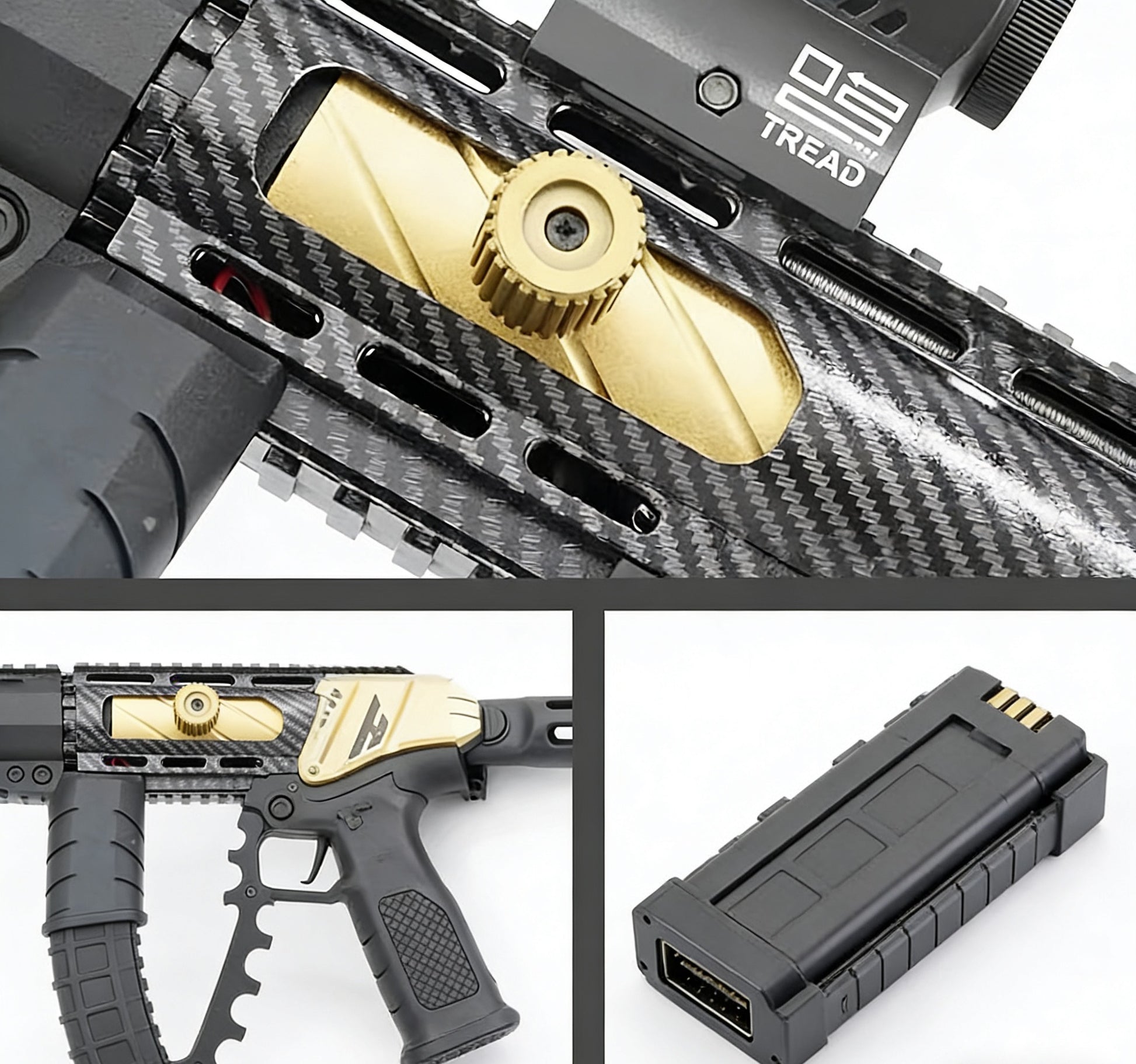 Handi MK17 Carbon Fiber Gel Blaster Rifle&nbsp;