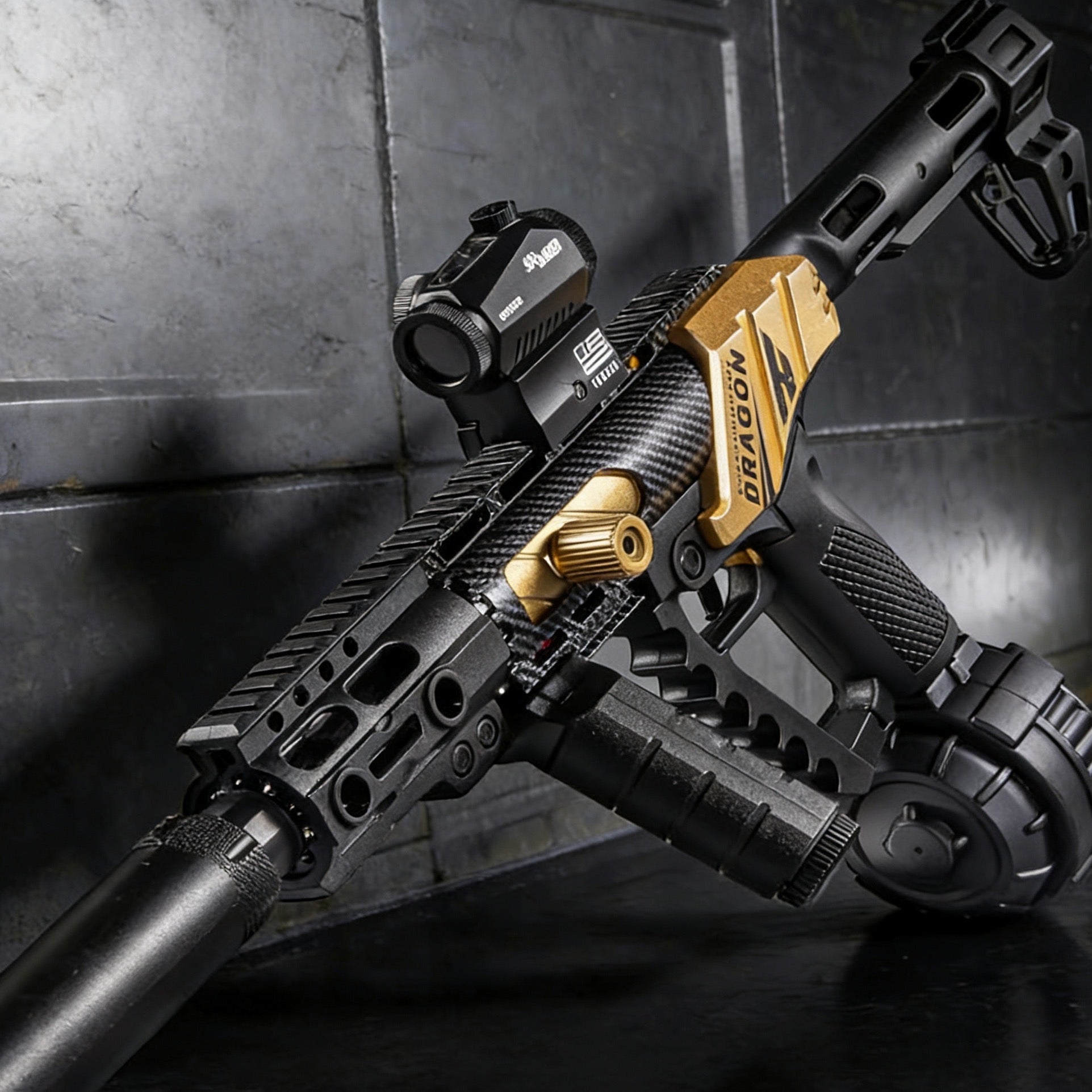 Handi MK17 Carbon Fiber Gel Blaster Rifle