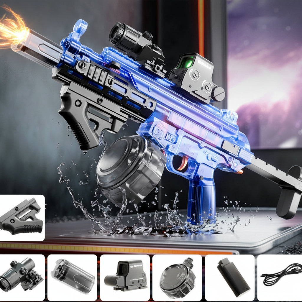 MK6 Full Auto Water Gun with Dot Sight