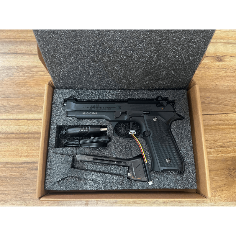 MLF M92F3.0 Black Gel Blaster Pistol