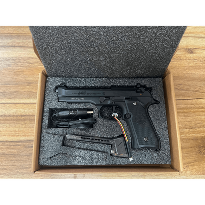 MLF M92F3.0 Black Gel Blaster Pistol