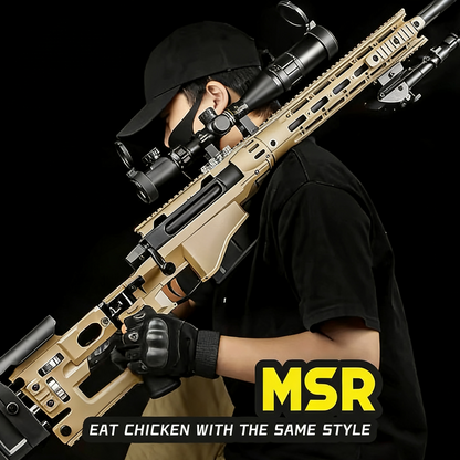 JieYing Remington MSR Shell Ejecting Nerf Sniper