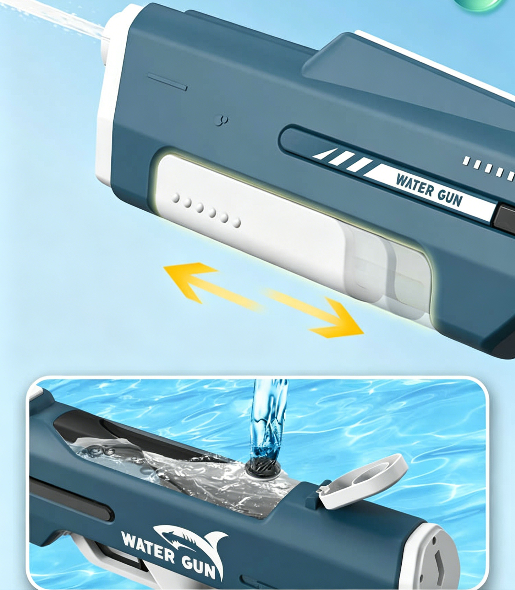 Automatic / Manual Electric Water Gun