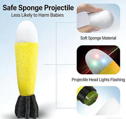 Manual Mortar Cannon Nerf Rocket Launcher