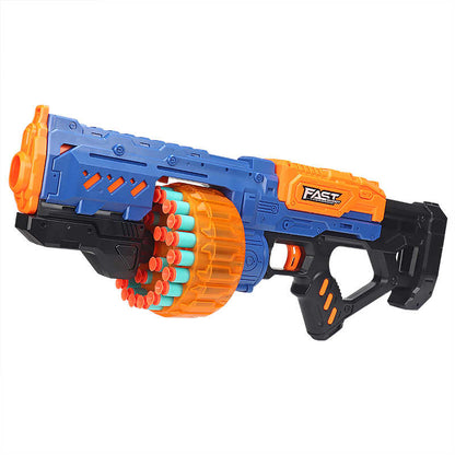 Manual Rapid-Fire Gatling Nerf Machine Gun