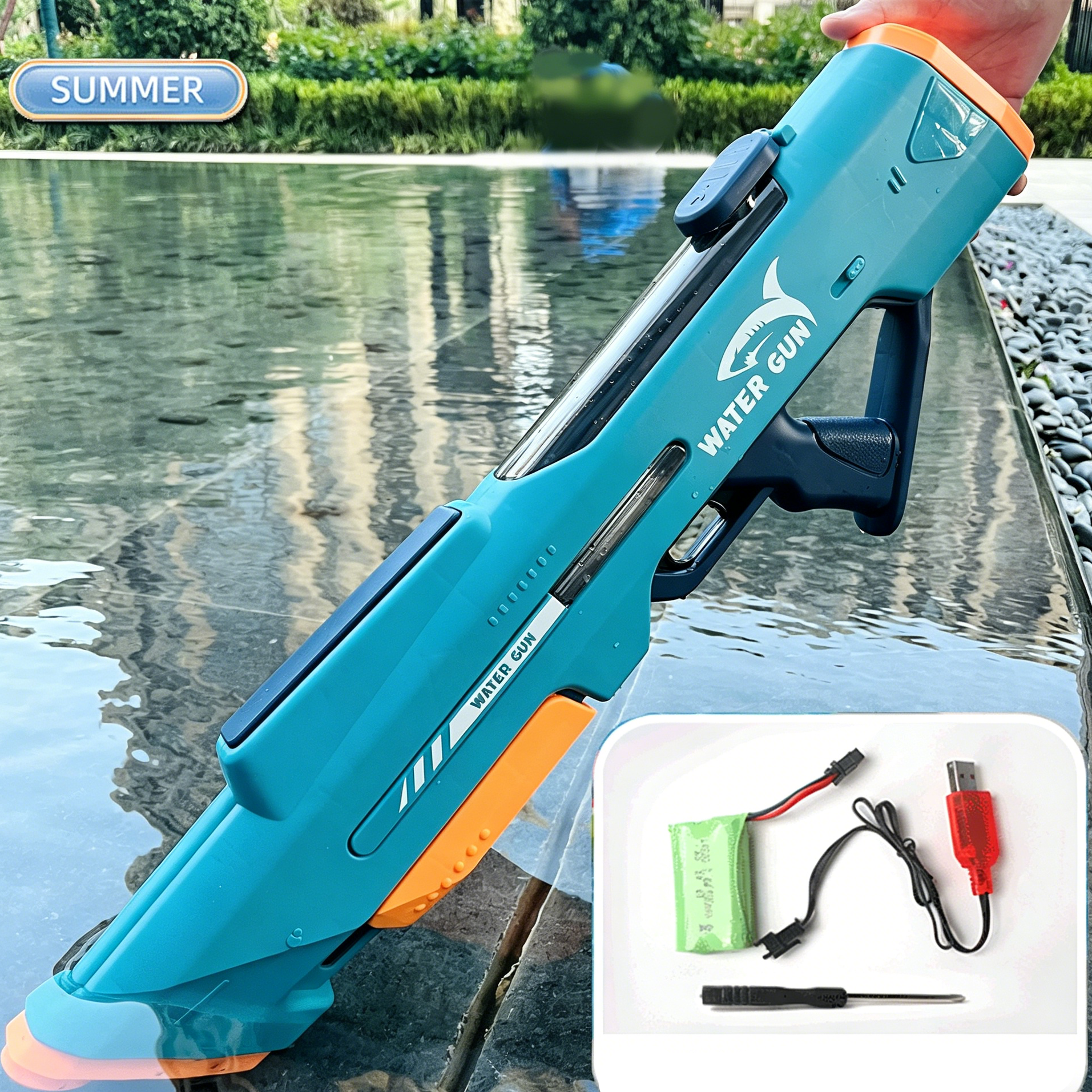 Automatic / Manual Electric Water Gun