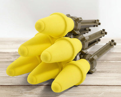 New Large 6-Shot Rotating Nerf Rocket Launcher