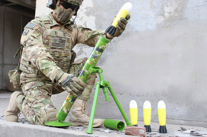 Manual Mortar Cannon Nerf Rocket Launcher