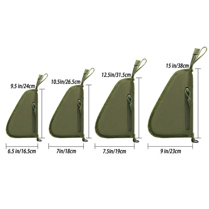 Multi-Size Nylon Tactical Pistol Carry Bag