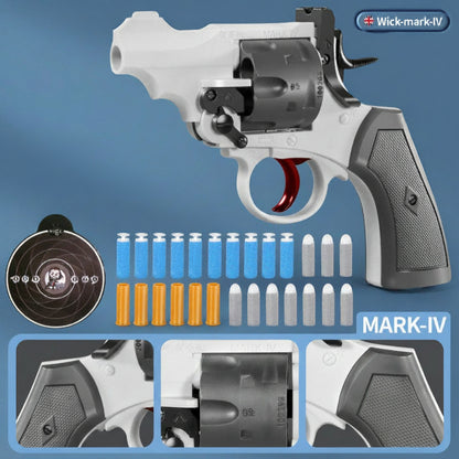 Wick MARK-4/5/6 Break-Action Folding Nerf Revolver