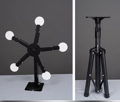 Five-Star Rotating Magnetic Metal Windmill Shooting Target