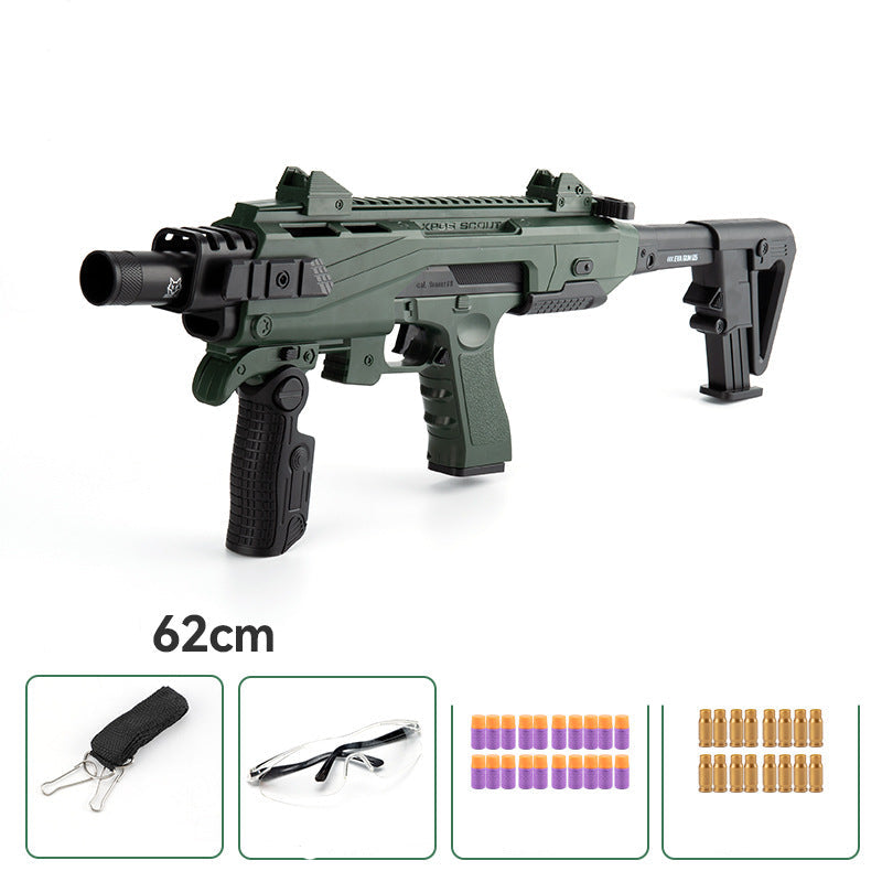 Arctic Fox Shell-Ejecting Carbine Nerf SMG