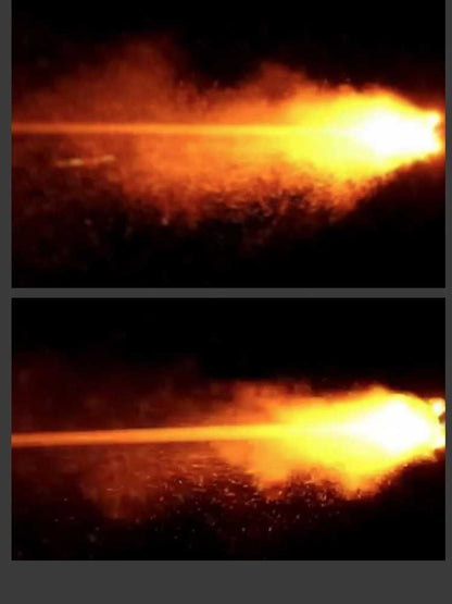 14mm interface Metal LED Smoke Suppressor