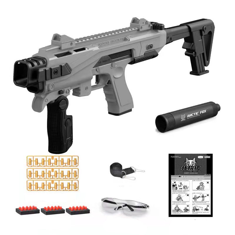 Arctic Fox Shell-Ejecting Carbine Nerf SMG