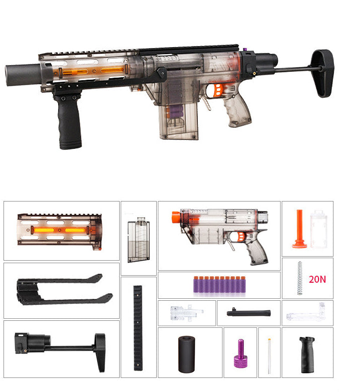 Worker Prophecy Honey Badger Nerf Gun