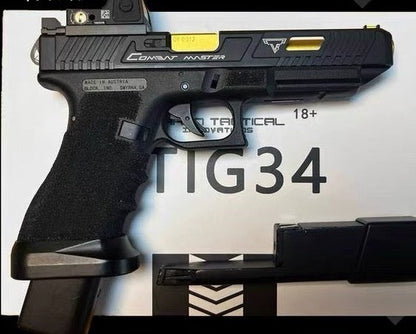 OY G34TTI Black Gel Blaster Pistol