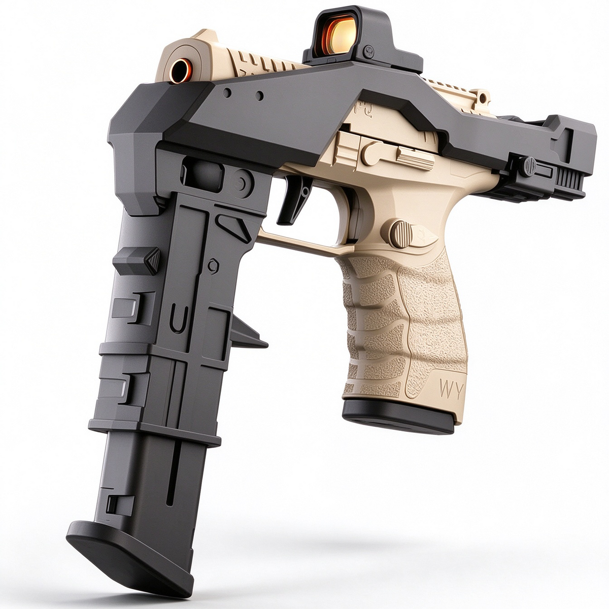 PPQ Tactical Mechanical Shell-Ejecting Nerf Pistol