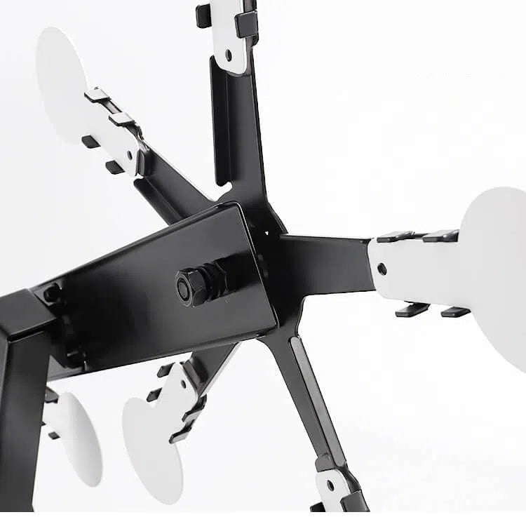 Five-Star_Rotating_Magnetic_Metal_Windmill_Shooting_Target