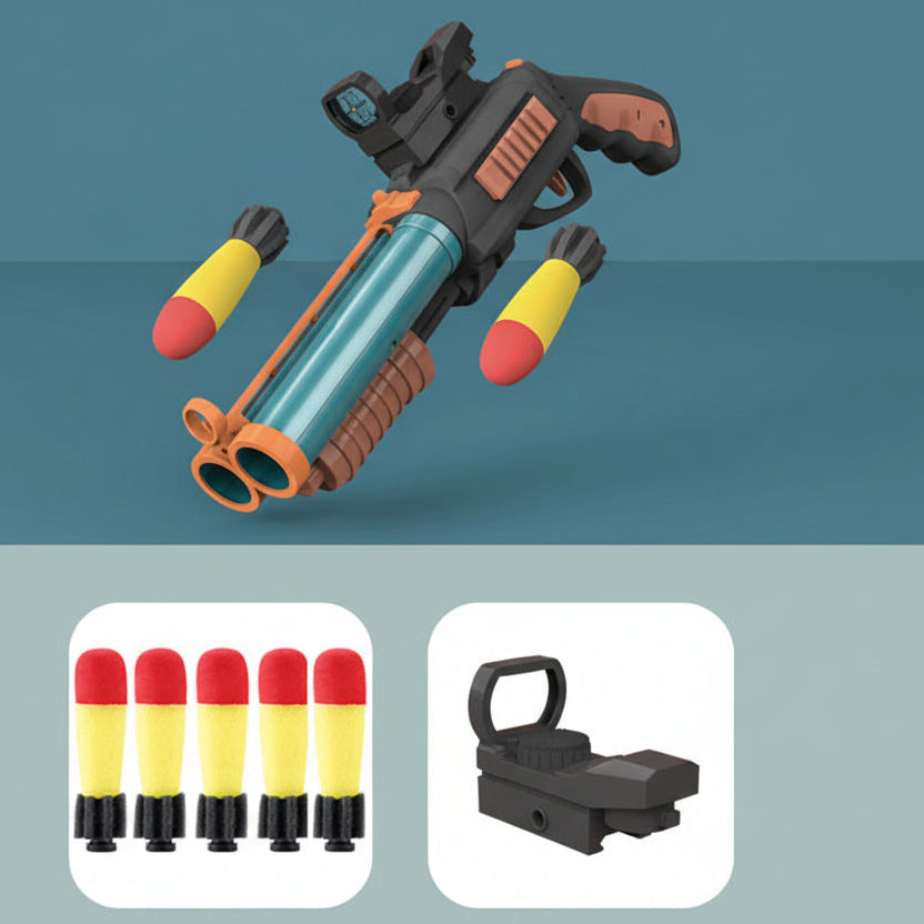 S686 Double-Barrel Nerf Rocket Launcher
