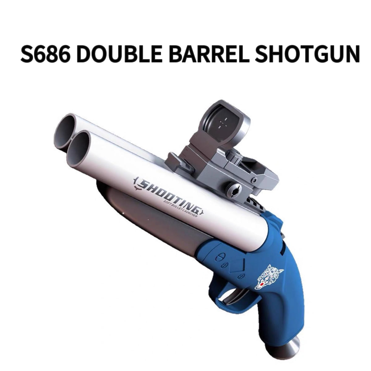 Handi S686 Double Barrel Nerf Shotgun