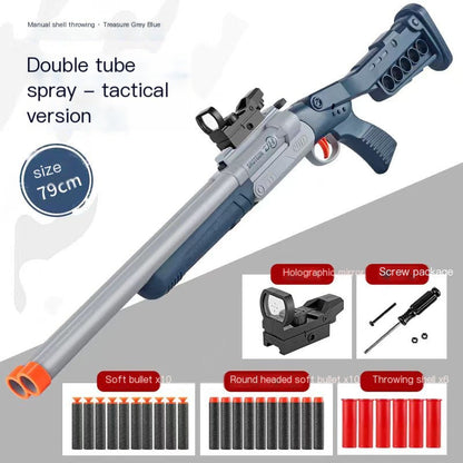 S686 Double Barrel Shell Ejecting Nerf Shotgun