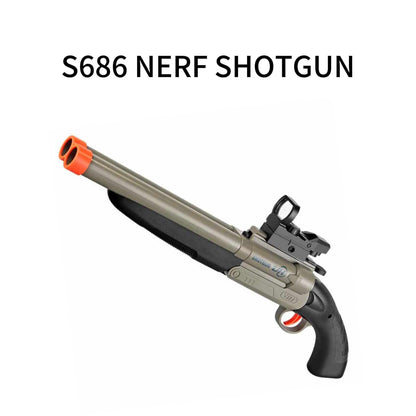 S686 Double Barrel Shell Ejecting Nerf Shotgun