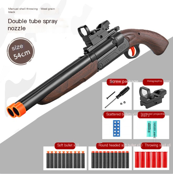 S686 Double Barrel Shell Ejecting Nerf Shotgun
