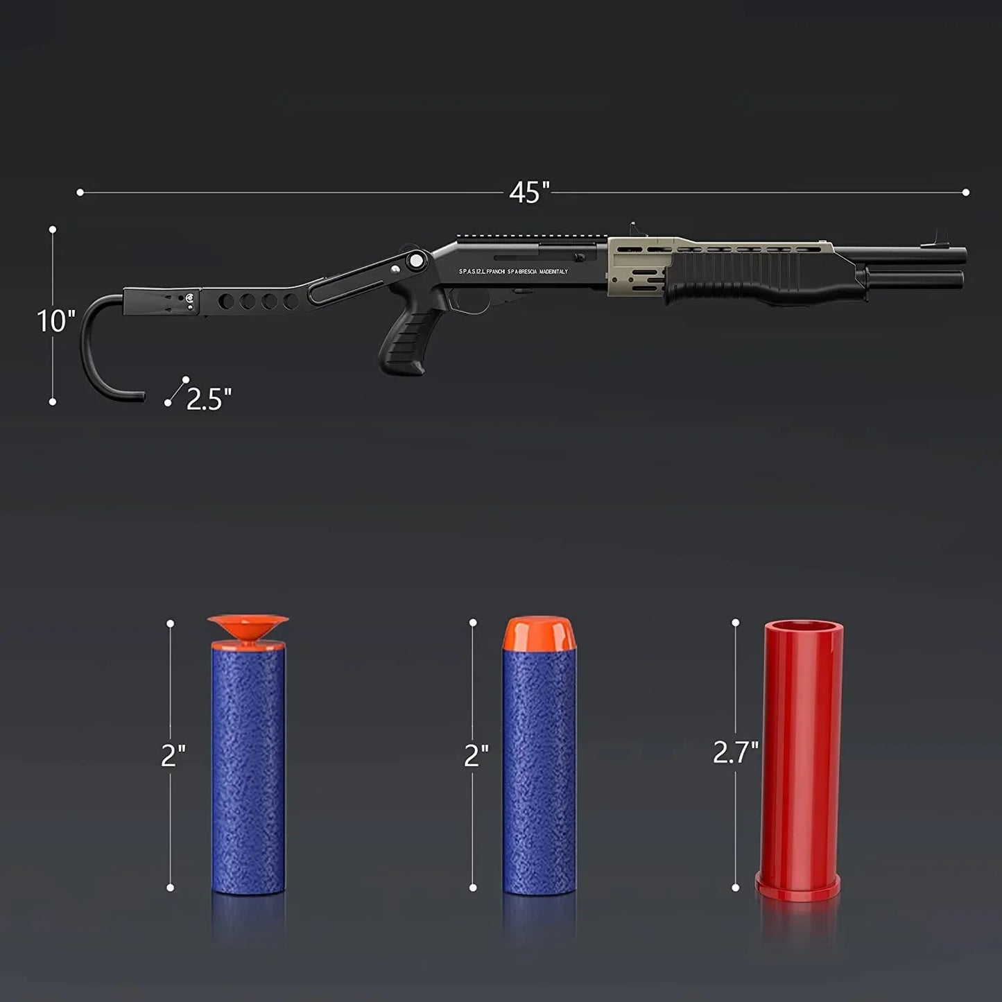 UDL SPAS12 Shell Ejecting Nerf Shotgun
