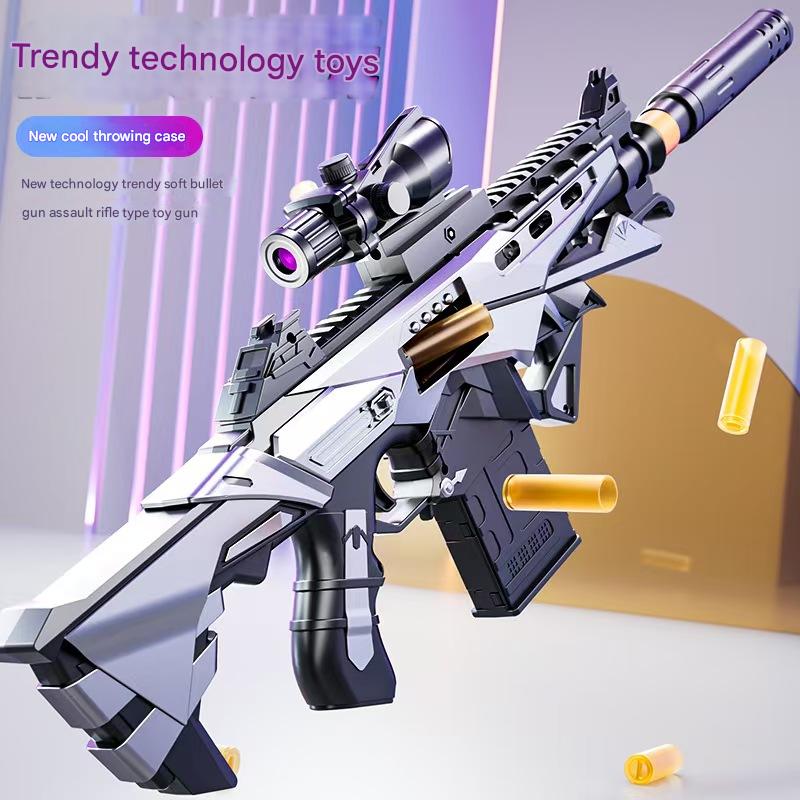 M416 Sci-Fi Cool Manual Nerf Rifle