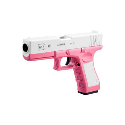 Shell-Ejecting Pink Glock Style Nerf Pistol