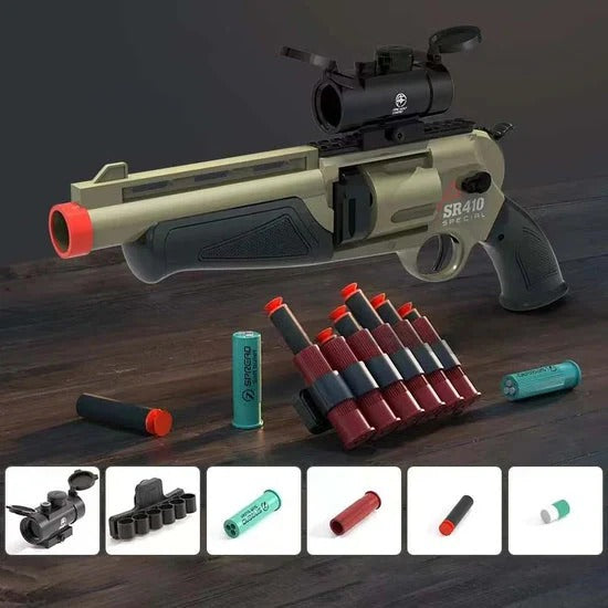 Sulun SR410 Revolver Blaster Manual Nerf Shotgun