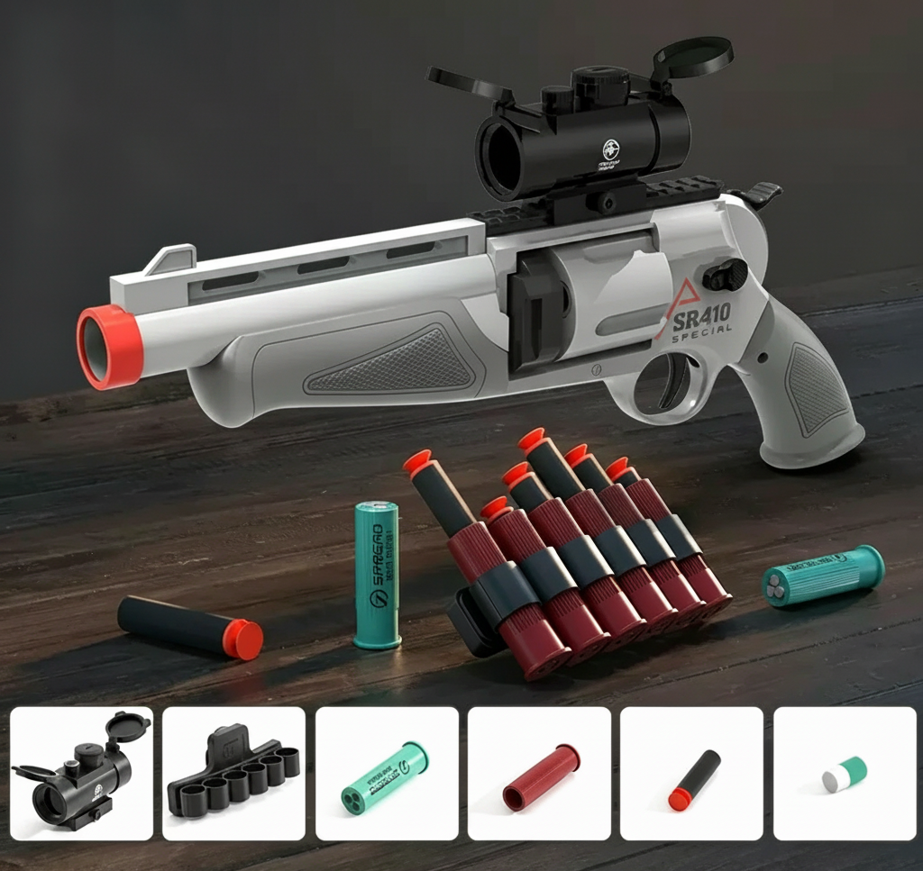 Sulun SR410 Revolver Blaster Manual Nerf Shotgun