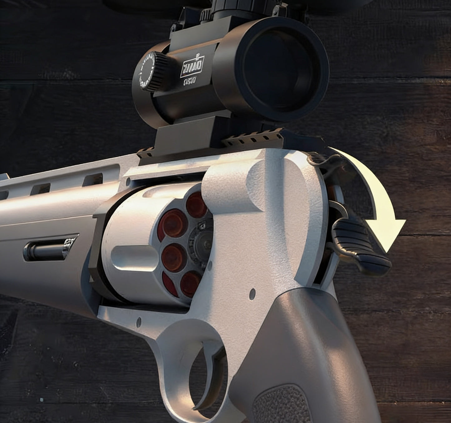 Sulun SR410 Revolver Blaster Manual Nerf Shotgun