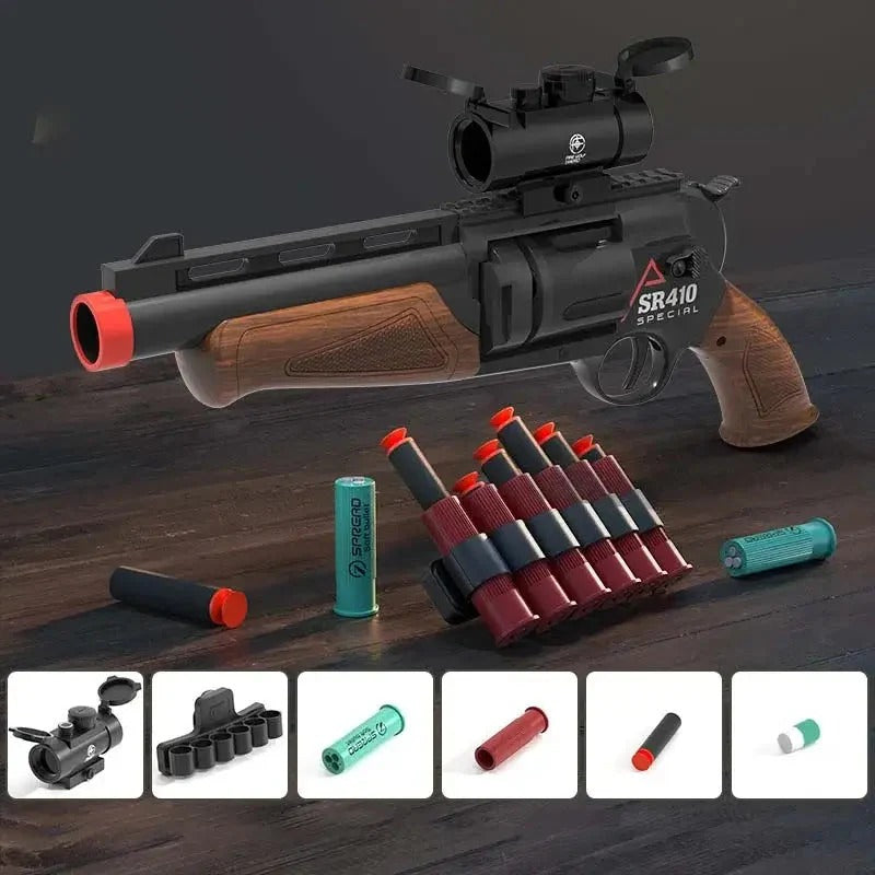 Sulun SR410 Revolver Blaster Manual Nerf Shotgun