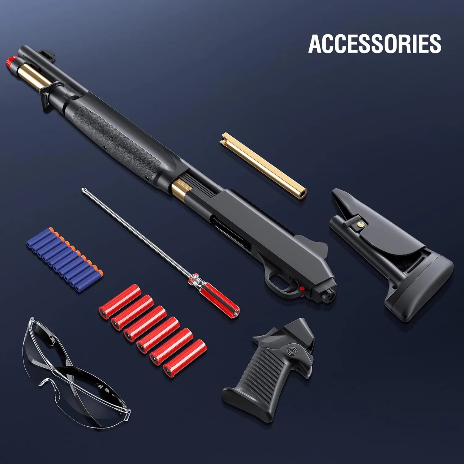 UDL XM1014 Best Pump-Action Nerf Shotgun