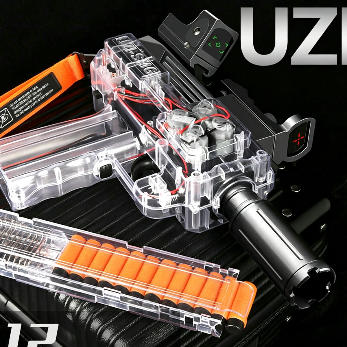 Full Auto Electric UZI SMG Nerf Blaster