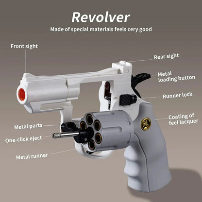 XLY ZP-5 Toy Western Pistols Nerf Revolver