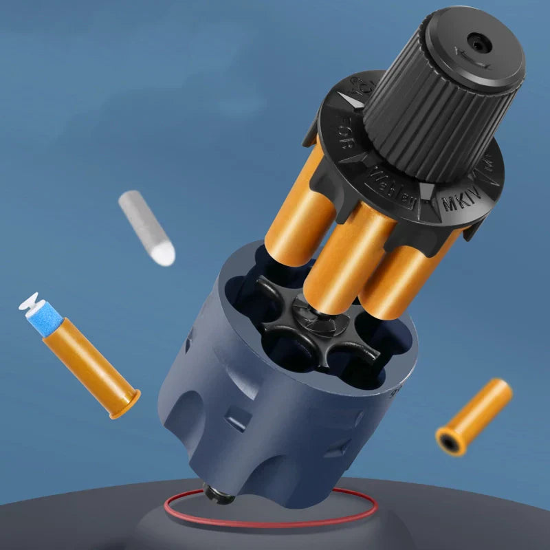 Wick MARK-4/5/6 Break-Action Folding Nerf Revolver