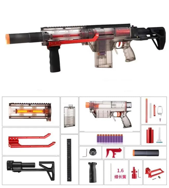 Worker Prophecy Honey Badger Nerf Gun