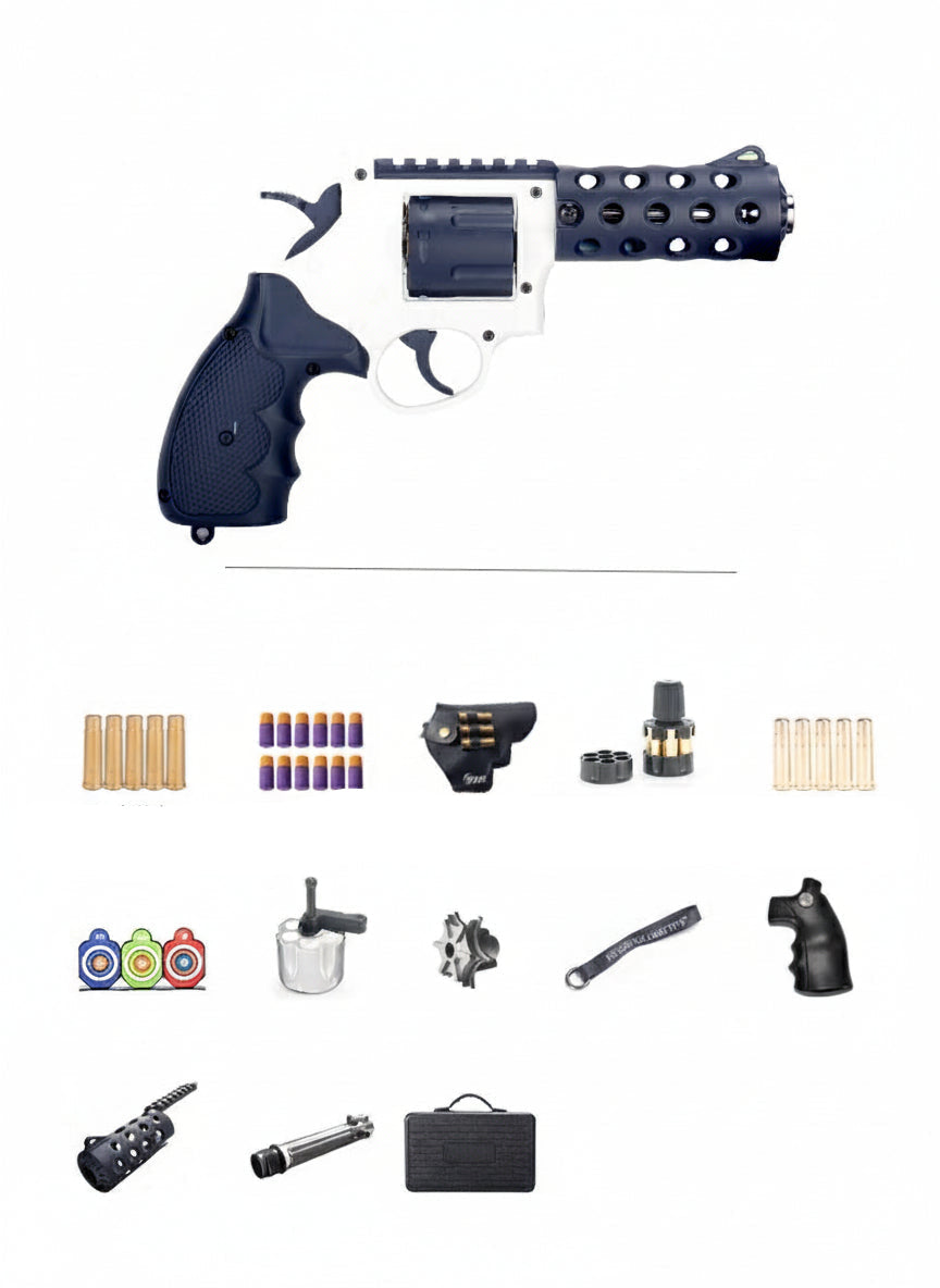 XYL M327 Manual Metal  Realistic Nerf Revolver