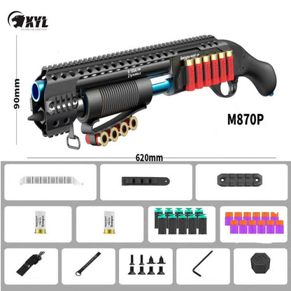 XYL Remington M870P Shell Ejecting Nerf Shotgun