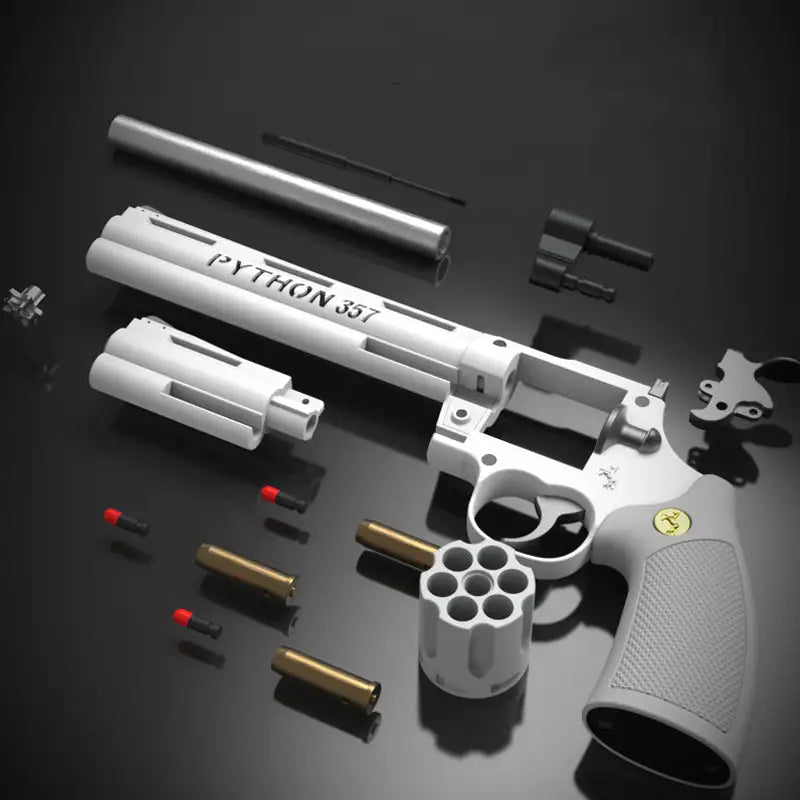 Colt Python 357 Long-Barrel Nerf Revolver