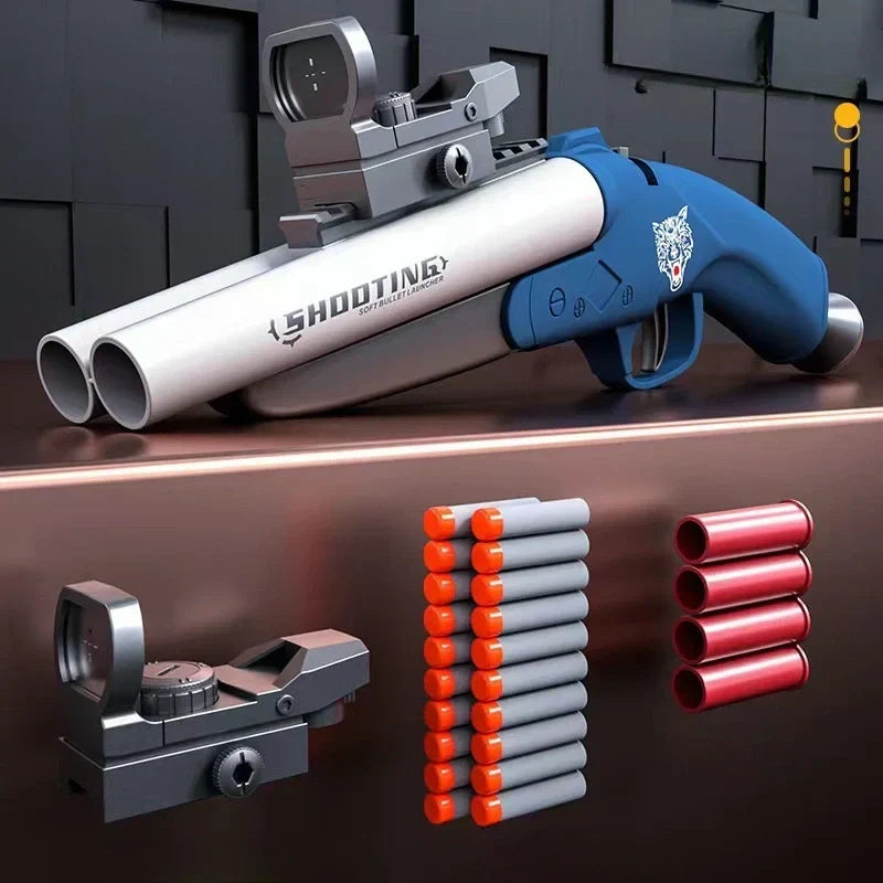Handi S686 Short Double Barrel Nerf Shotgun