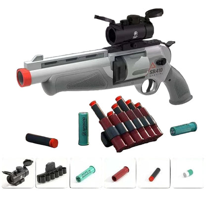 Sulun SR410 Revolver Blaster Manual Nerf Shotgun