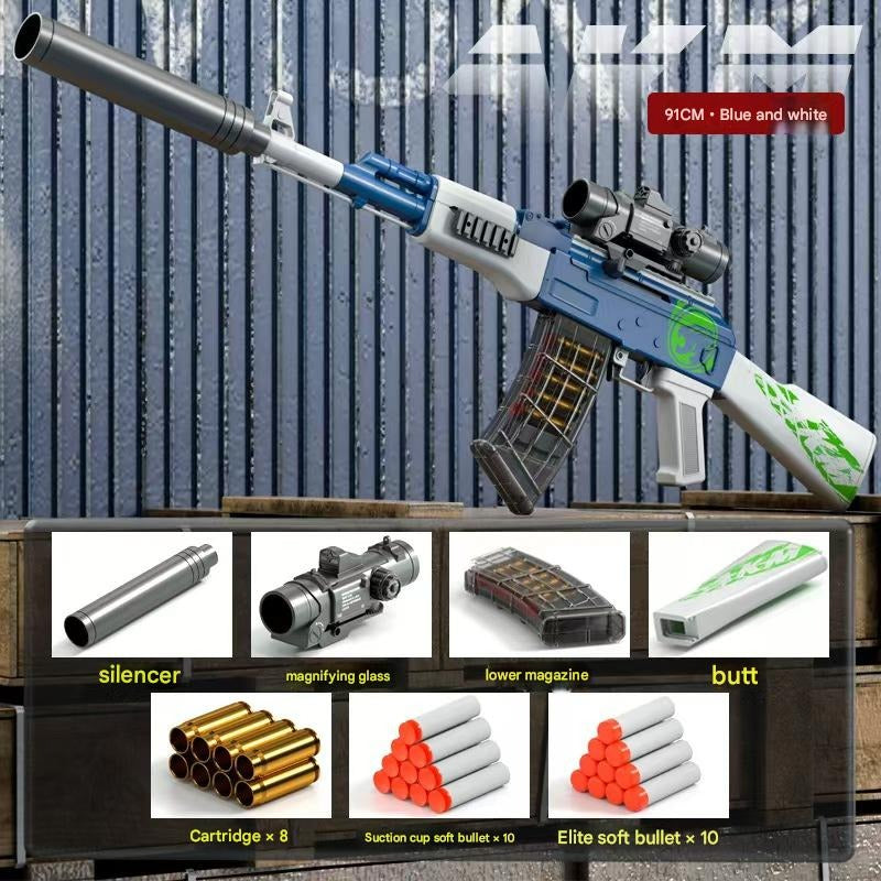 AK47 Dual-Mode Nerf Bolt-Action Rifle
