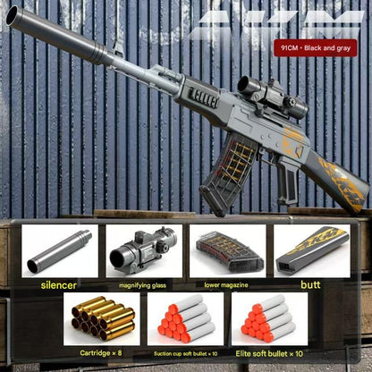 AK47 Dual-Mode Nerf Bolt-Action Rifle