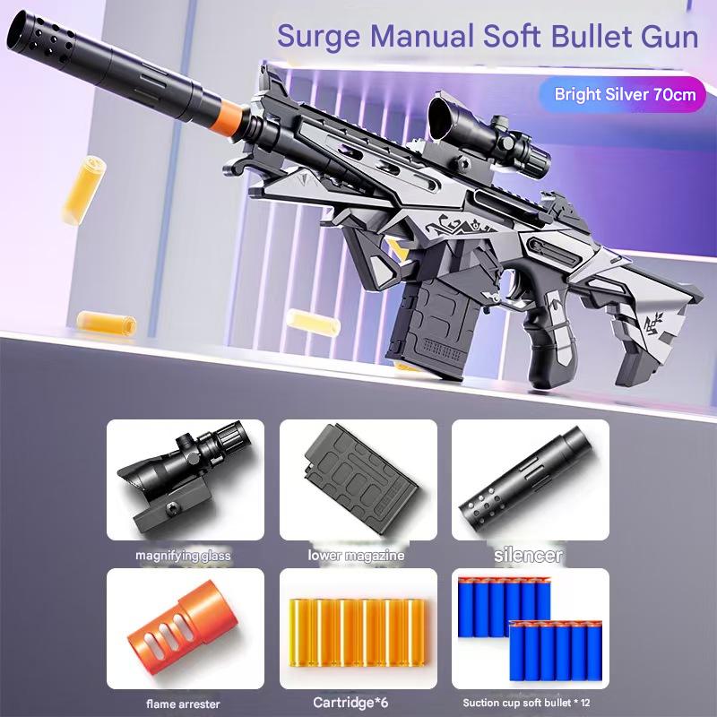 M416 Sci-Fi Cool Manual Nerf Rifle